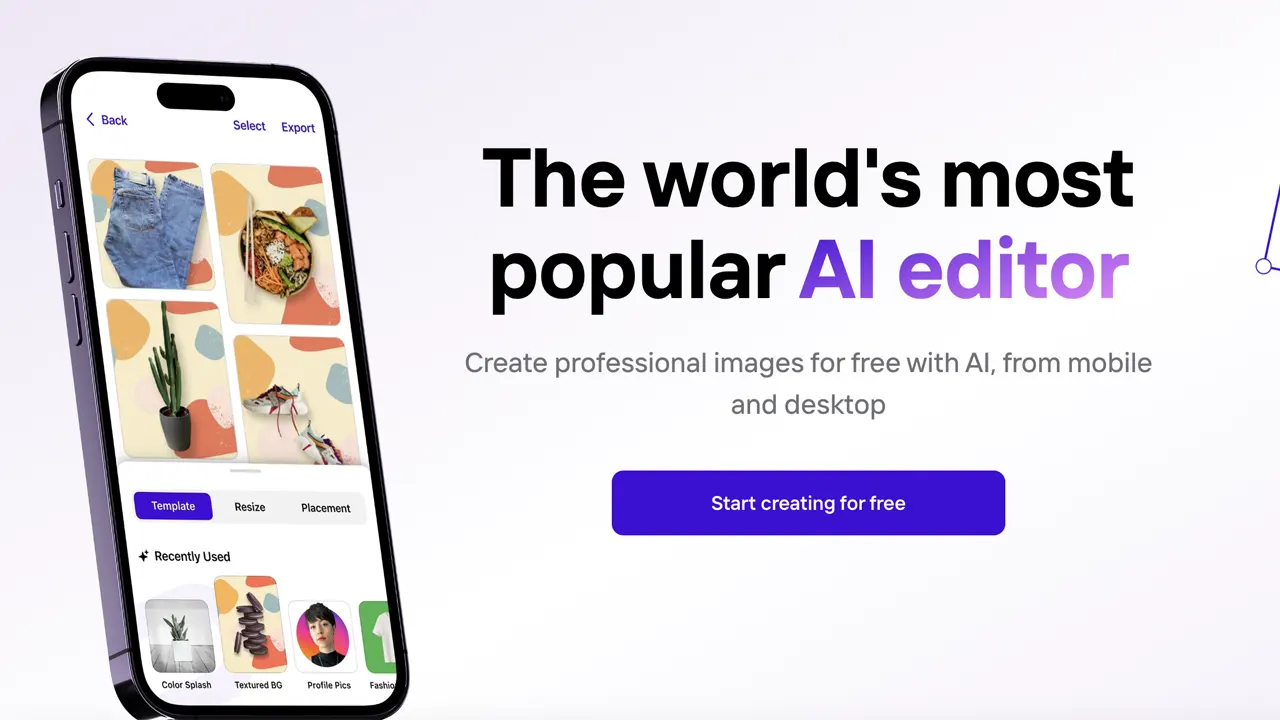 Photoroom AI Photo Editor